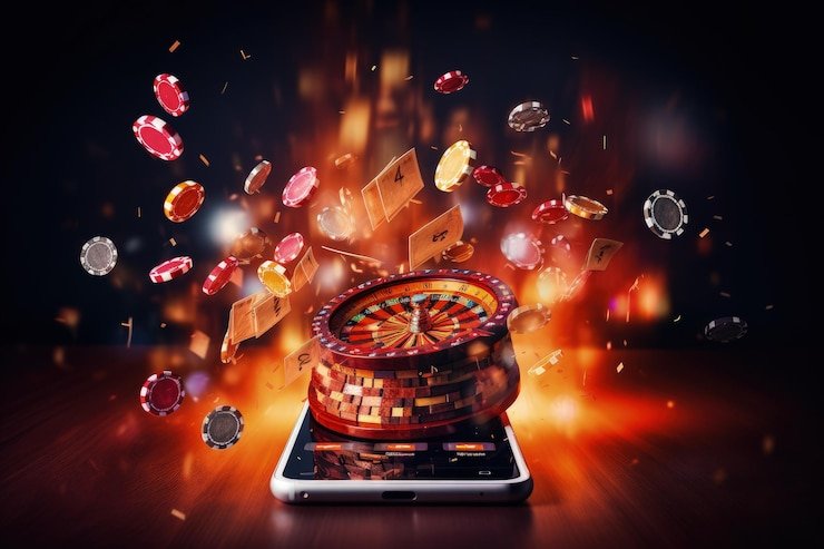 Mobile phone displaying live number game draw on qqmilan login platform